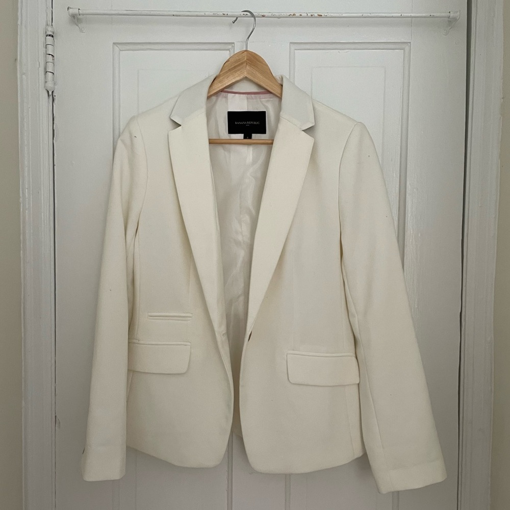 White blazer